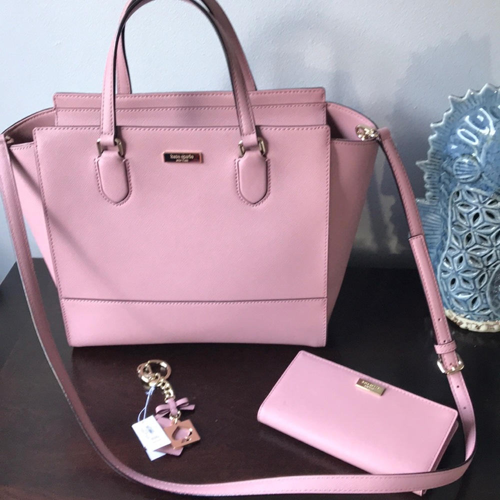 *SOLD* Kate Spade Laurel Way Purse Set - Picture 3 of 8